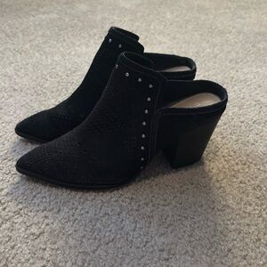 gibson latimer backless heels size 8